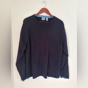 Quiksilver Men's Dark Blue Crewneck Sweater